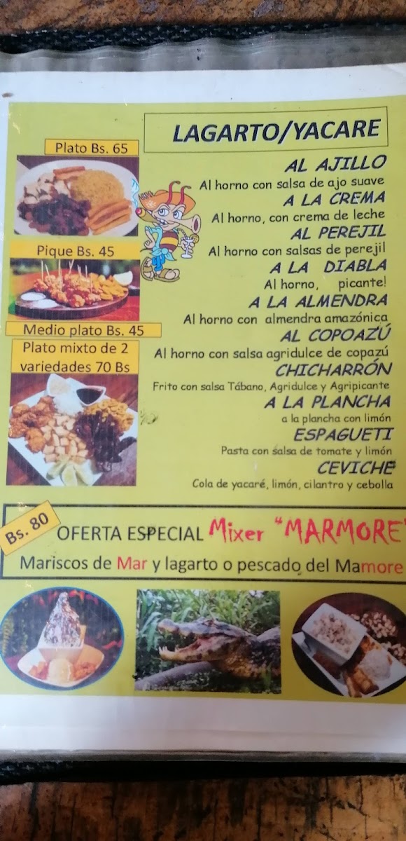 Menu El Tabano Pub-7